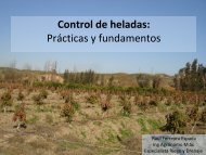 Control de heladas. Prácticas y fundamentos. - Platina