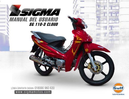MANUAL DE USUARIO DEL MOTOCICLISTA - Sigma Motos