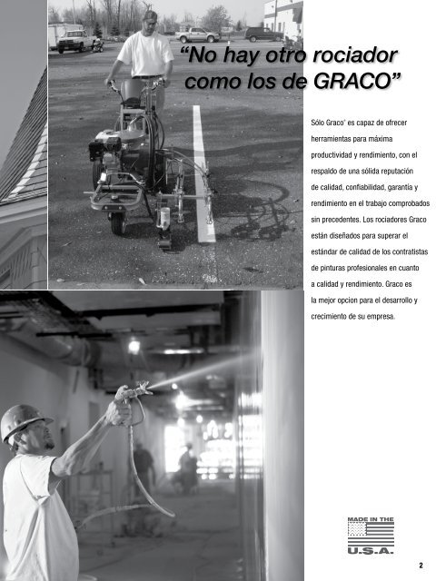 Equipos para contratistas Graco® - Graco Inc.