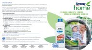 Descargar Hoja de Producto - amway costa rica