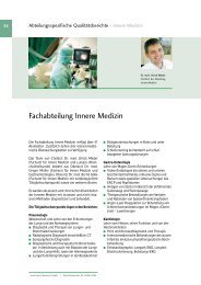 Fachabteilung Innere Medizin - Sankt Josef-Hospital GmbH