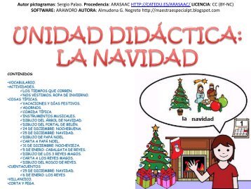 material para preparar la navidad