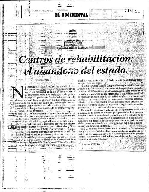 1 - Prensa y Comunicaciones - Universidad de Guadalajara