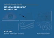 60 fichas estimulación cognitiva para adultos - Talleres Cognitiva