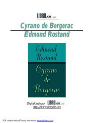 Cyrano de Bergerac Edmond Rostand - Educarchile