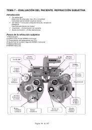 tema 7 – evaluación del paciente. refracción ... - estudiando optica