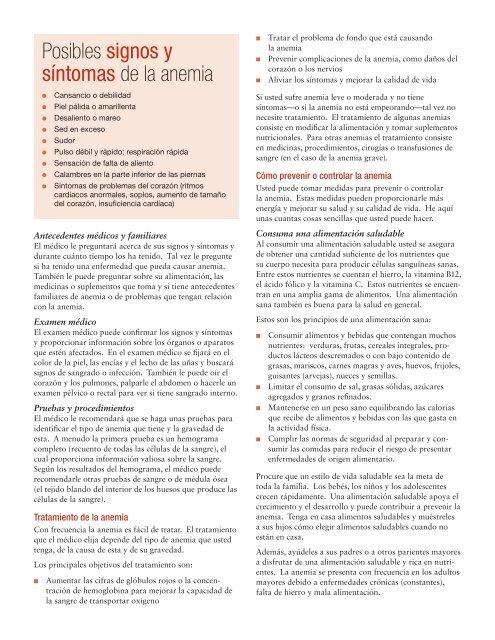 Anemia en adultos mayores