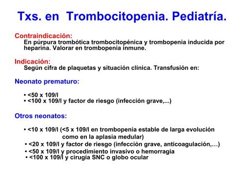 Terapia Transfusional