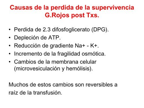 Terapia Transfusional