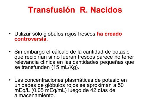 Terapia Transfusional