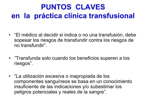 Terapia Transfusional