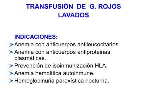 Terapia Transfusional