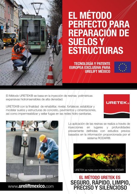 descargar catalogo - URELIFT México | URETEK