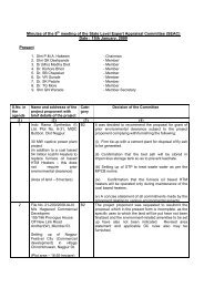 Minutes of the 6th meeting of the State Level Expert Appraisal ...