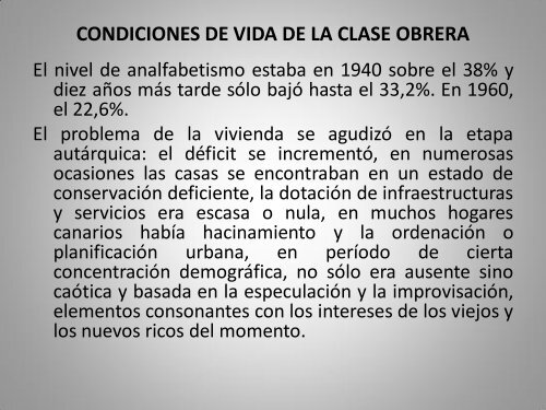 CANARIAS, 1937-1960: AUTARQUÍA ECONÓMICA ...