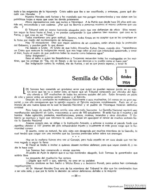 Diario de un preso - Revista Conservadora - Jun - Sep 1961 No.