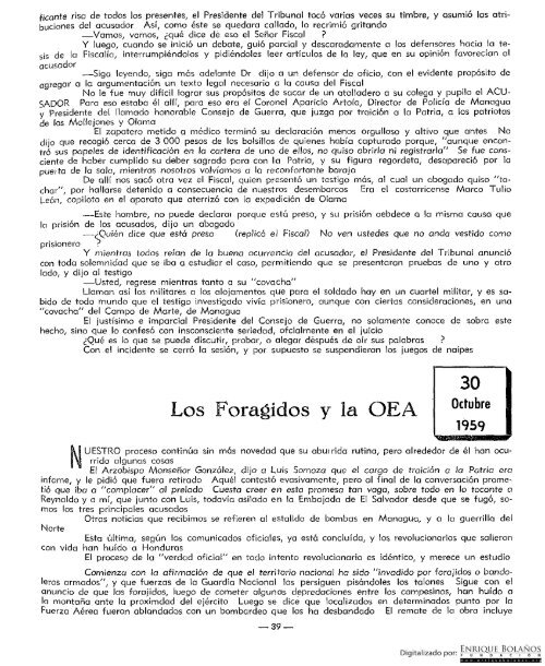 Diario de un preso - Revista Conservadora - Jun - Sep 1961 No.