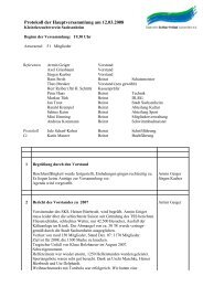 Protokoll Hauptversammlung 2008 (PDF). - Trägerverein Schloss ...