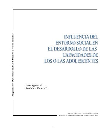 Influencia del entorno social en el desarrollo de los adolescentes