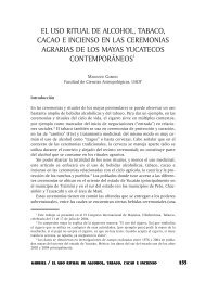 el uso ritual de alcohol, tabaco, cacao e incienso en las ceremonias ...