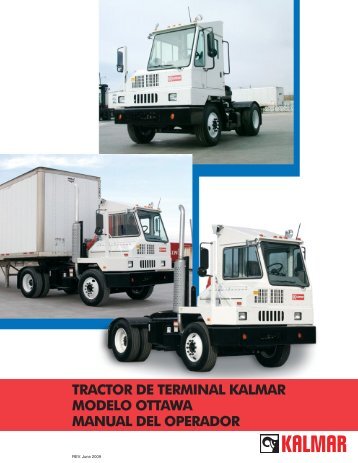 tractor de terminal kalmar modelo ottawa manual del operador