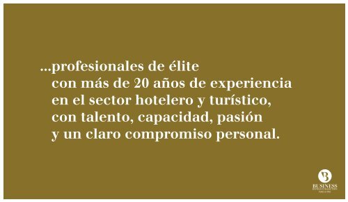 descargar dossier - Business Hotels Collection