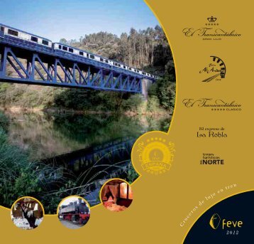 descarga folleto trenes de lujo 2012 - Cantábrico