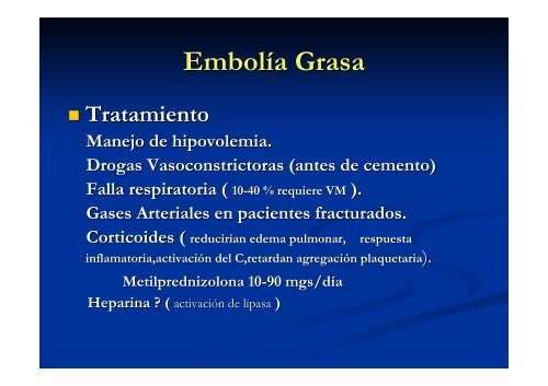 Embolía Grasa