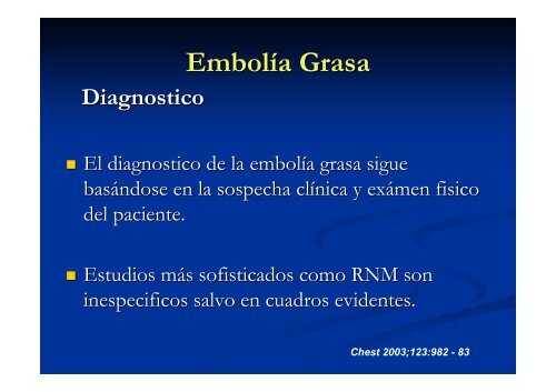 Embolía Grasa