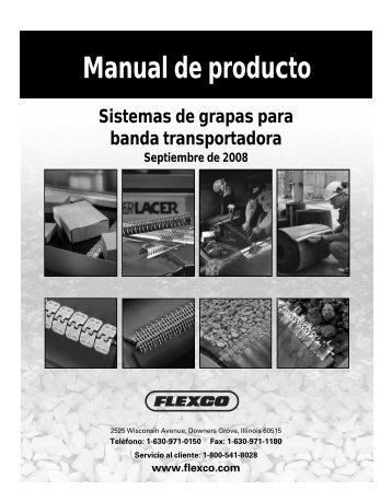 Manual de producto - Flexco