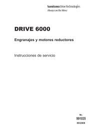 DRIVE 6000 - Sumitomo Drive Technologies