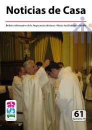 Boletín informativo de la Inspectoría salesiana - Salesianos-sevilla ...