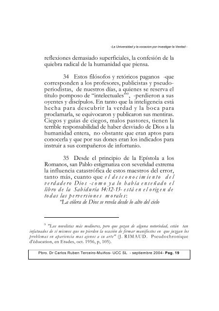 LA UNIVERSIDAD Y LA INVESTIGACIÓN ... - UCCuyo San Luis