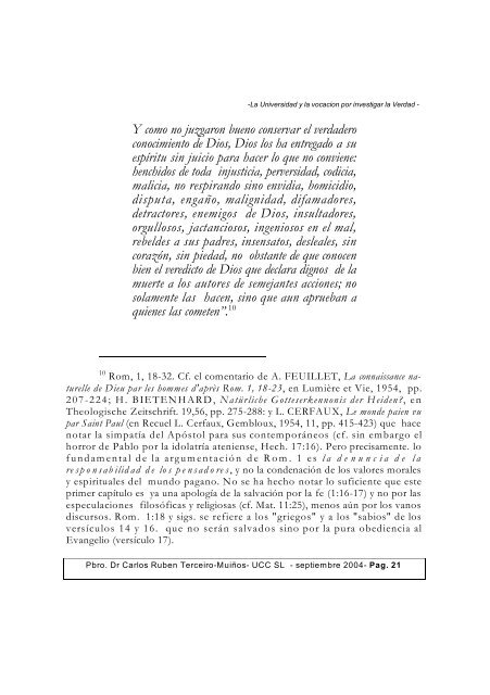 LA UNIVERSIDAD Y LA INVESTIGACIÓN ... - UCCuyo San Luis