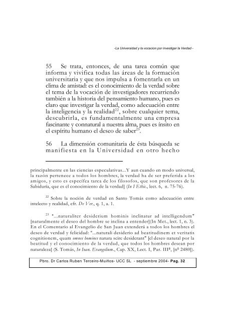 LA UNIVERSIDAD Y LA INVESTIGACIÓN ... - UCCuyo San Luis