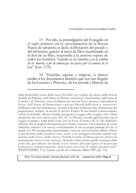 LA UNIVERSIDAD Y LA INVESTIGACIÓN ... - UCCuyo San Luis