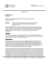 Advice 2882-E, Notice of Proposed Construction Project Pursuant to ...