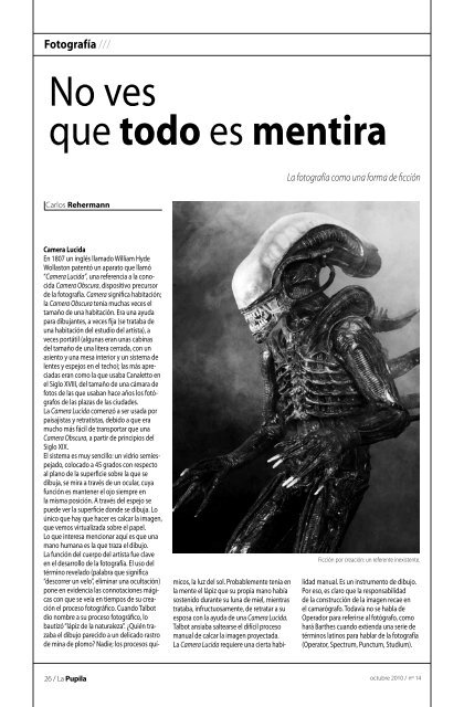 Anhelo Hernández / La dama del gorro frigio ... - Revista La Pupila