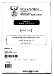 Sepedi First Additional Language Paper 1.pdf - Gauteng ...