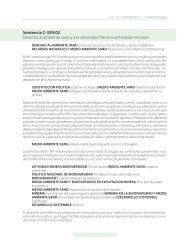 Sentencia C-339 de 2002 Derecho al ambiente sano y a la ...