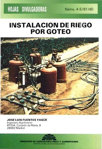 INSTALACION DE RI iEGO POR GOTEO - Ministerio de Agricultura ...