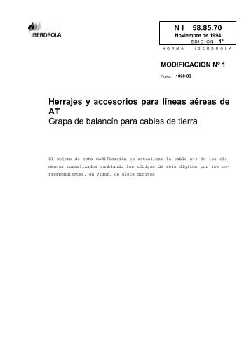 Herrajes y accesorios para líneas aéreas de AT Grapa de balancín ...