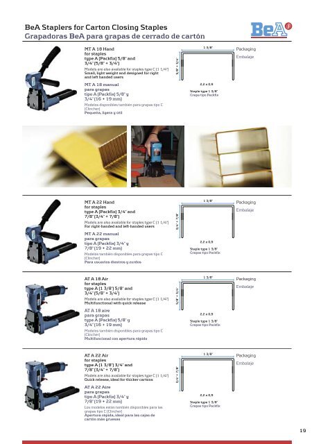 BeA Fasteners USA Inc. Industrial Fastening Systems