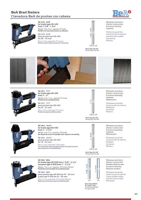 BeA Fasteners USA Inc. Industrial Fastening Systems