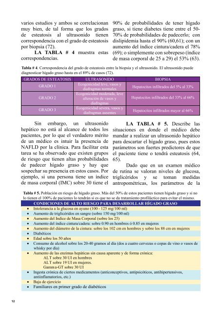 la clínica del hígado graso no alcohólico - Higadograso.org