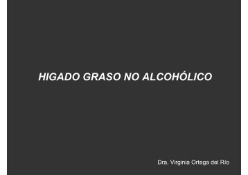 HIGADO GRASO NO ALCOHÓLICO