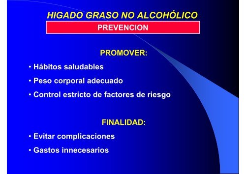 HIGADO GRASO NO ALCOHÓLICO