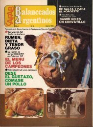 RUMEN, DIETA Y TENOR GRASO EL MENÚ DE LOS ... - caena