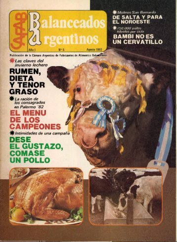 RUMEN, DIETA Y TENOR GRASO EL MENÚ DE LOS ... - caena