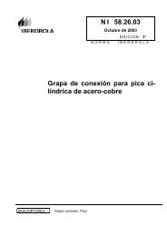 Grapa de conexión para pica ci- líndrica de acero-cobre N I  58.26.03